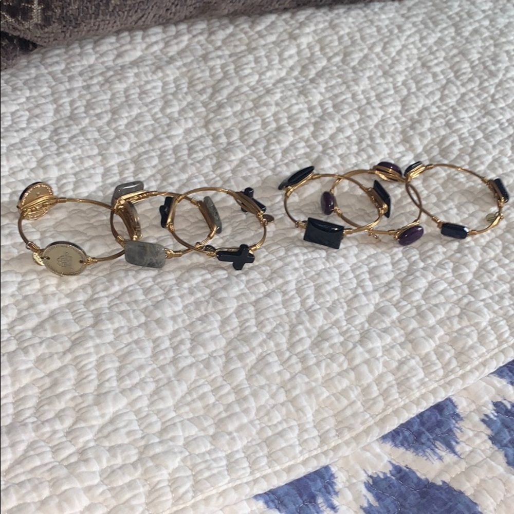 Bourbon and Bowties Bangle Set (6) size SM/MED